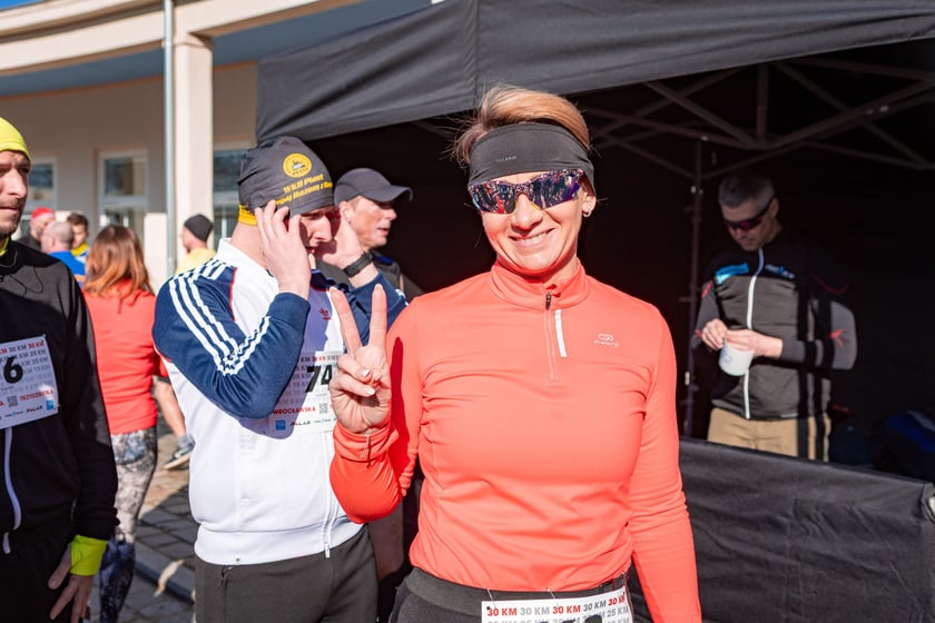 Wrocławska Trzydziestka - zdjęcia uczestników biegu na Stadionie Olimpijskim - 16 marca 2025 r.