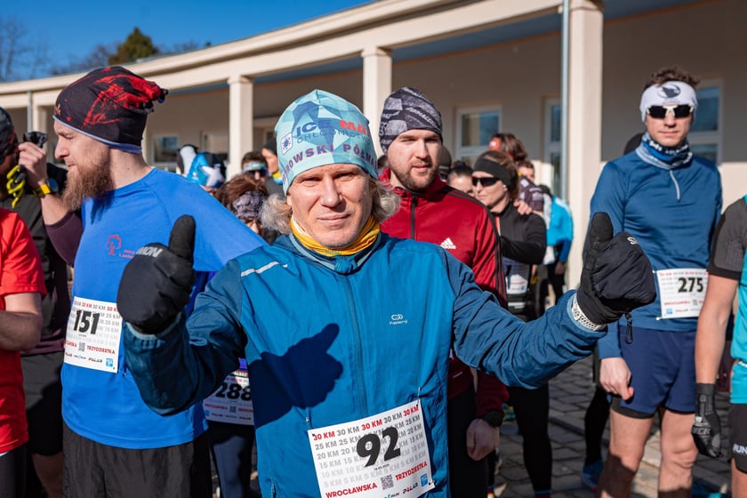 Wrocławska Trzydziestka - zdjęcia uczestników biegu na Stadionie Olimpijskim - 16 marca 2025 r.