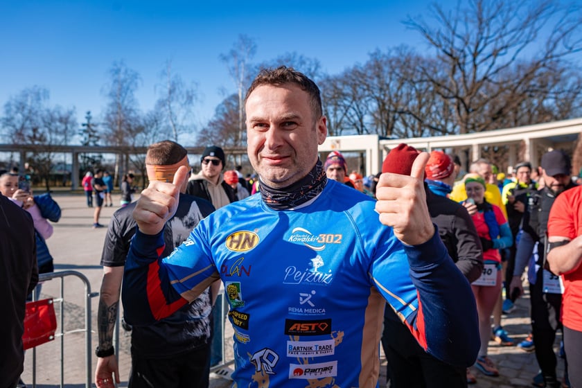 Wrocławska Trzydziestka - zdjęcia uczestników biegu na Stadionie Olimpijskim - 16 marca 2025 r.