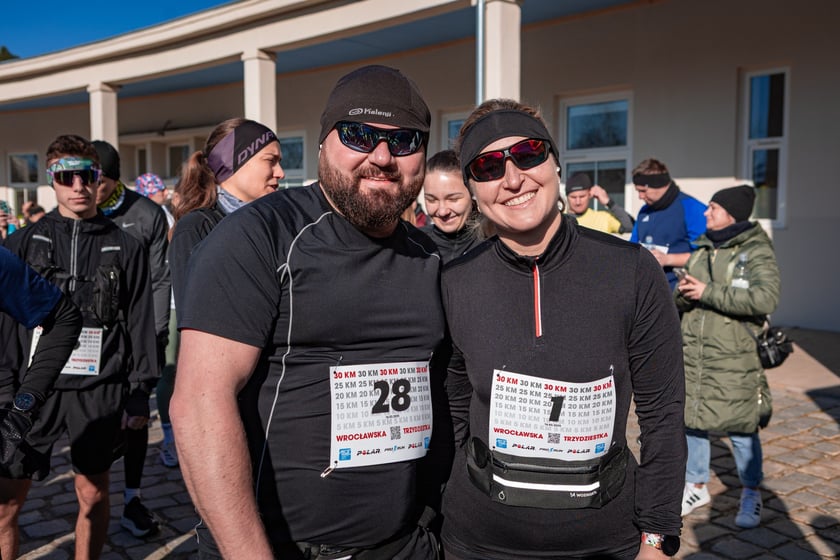 Wrocławska Trzydziestka - zdjęcia uczestników biegu na Stadionie Olimpijskim - 16 marca 2025 r.