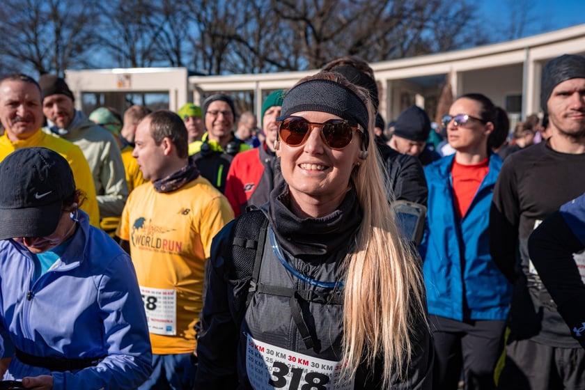 Wrocławska Trzydziestka - zdjęcia uczestników biegu na Stadionie Olimpijskim - 16 marca 2025 r.