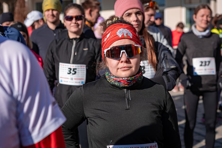 Wrocławska Trzydziestka - zdjęcia uczestników biegu na Stadionie Olimpijskim - 16 marca 2025 r.