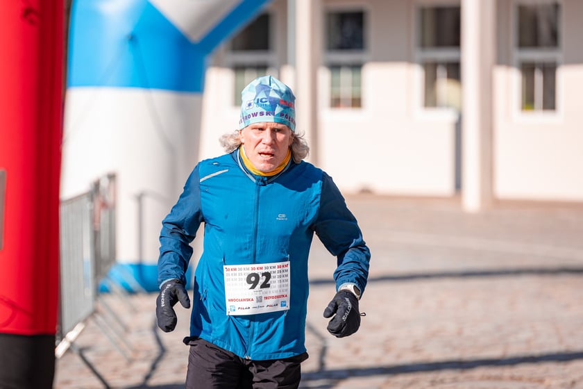 Wrocławska Trzydziestka - zdjęcia uczestników biegu na Stadionie Olimpijskim - 16 marca 2025 r.