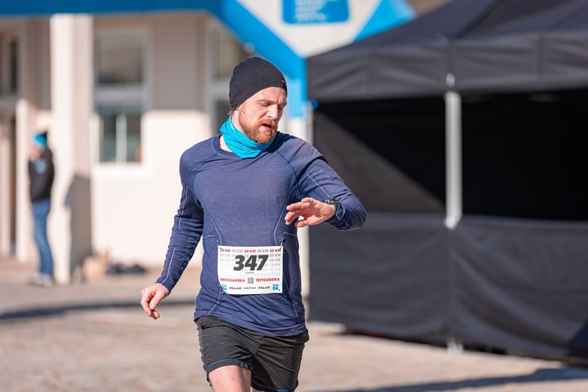 Wrocławska Trzydziestka - zdjęcia uczestników biegu na Stadionie Olimpijskim - 16 marca 2025 r.