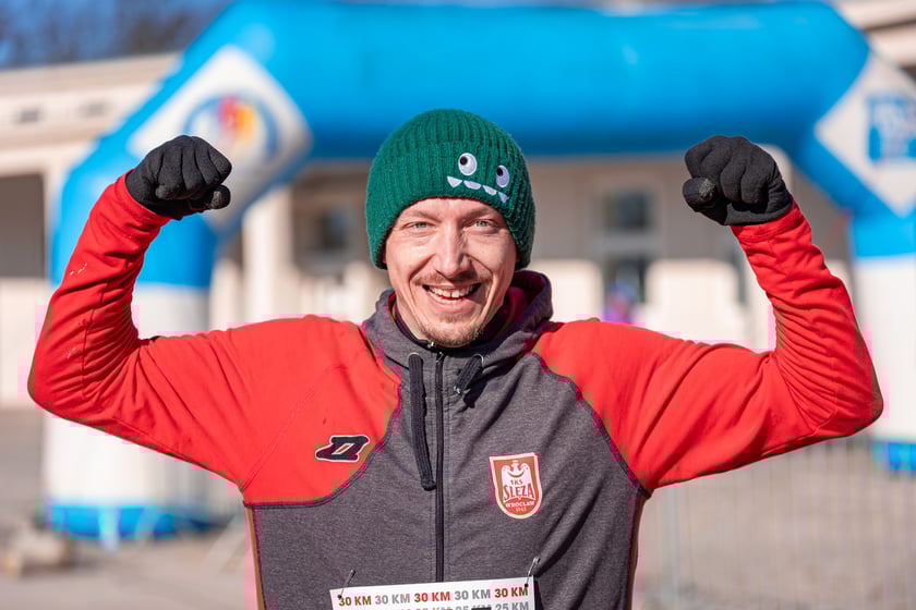 Wrocławska Trzydziestka - zdjęcia uczestników biegu na Stadionie Olimpijskim - 16 marca 2025 r.