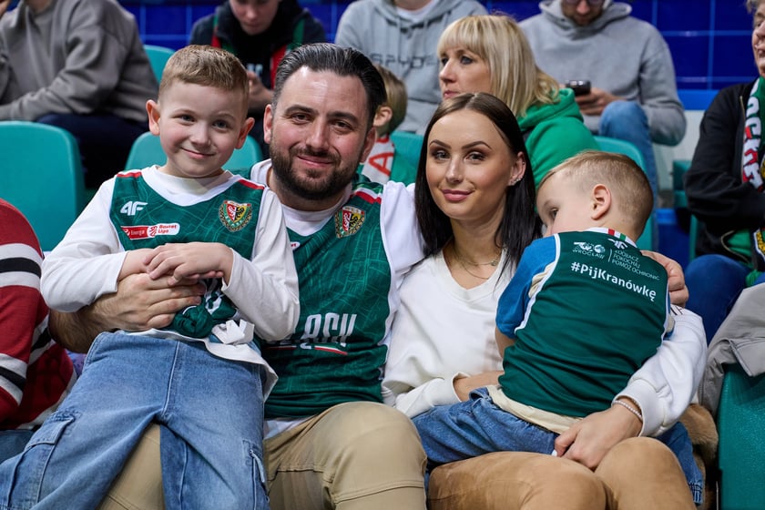 Śląsk Wrocław wygrał z Zastalem w Orbicie. Zdjęcia kibic&oacute;w