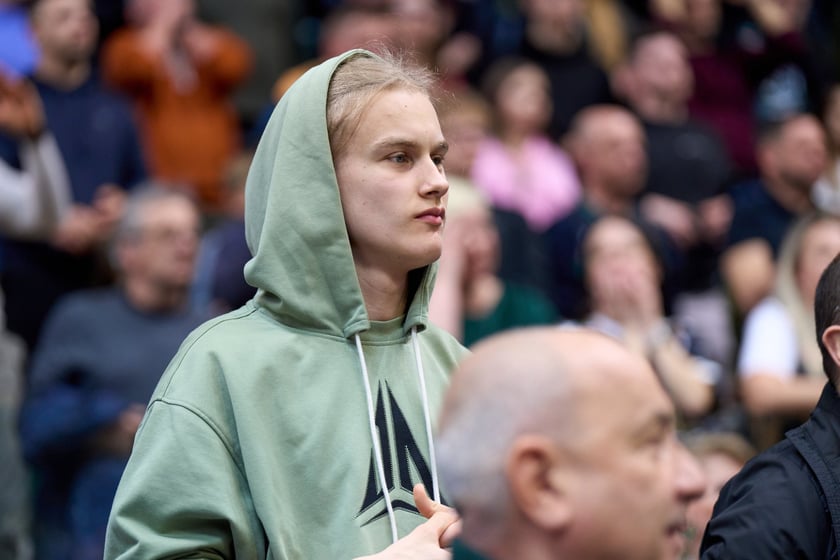 Śląsk Wrocław wygrał z Zastalem w Orbicie. Zdjęcia kibic&oacute;w