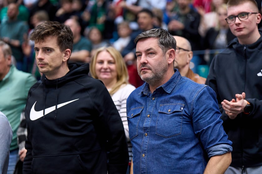 Śląsk Wrocław wygrał z Zastalem w Orbicie. Zdjęcia kibic&oacute;w