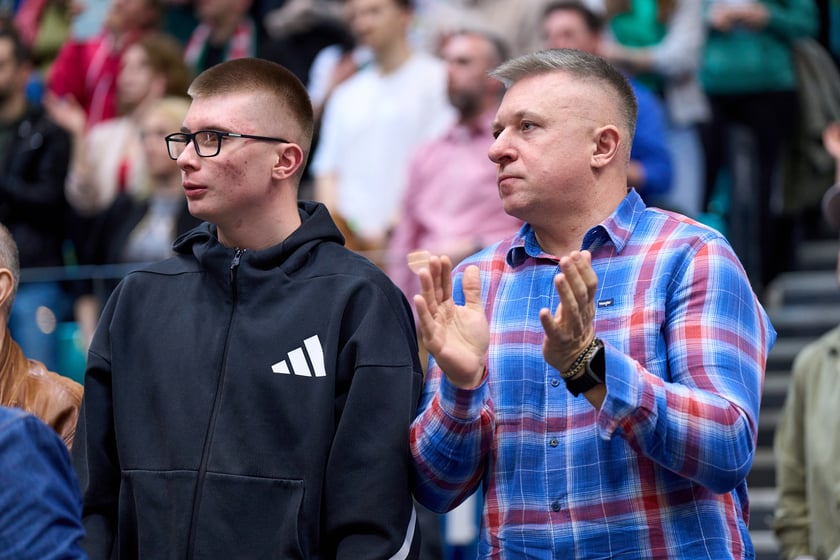 Śląsk Wrocław wygrał z Zastalem w Orbicie. Zdjęcia kibic&oacute;w