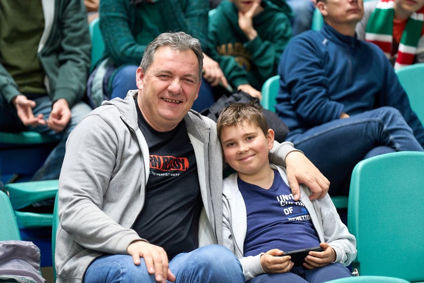 Śląsk Wrocław wygrał z Zastalem w Orbicie. Zdjęcia kibic&oacute;w