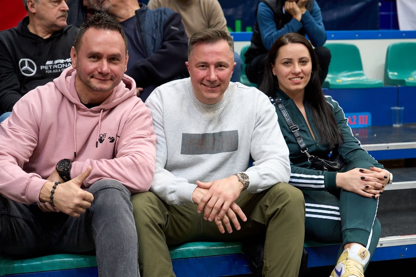 Śląsk Wrocław wygrał z Zastalem w Orbicie. Zdjęcia kibic&oacute;w