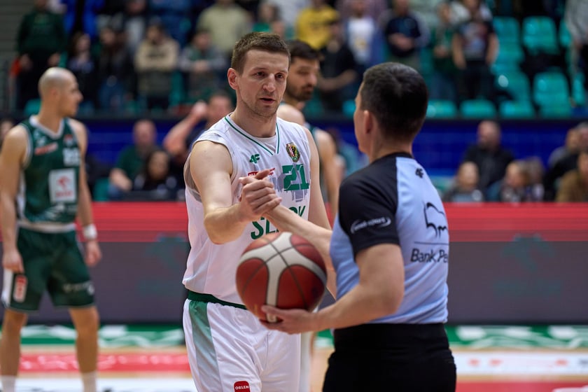 Śląsk Wrocław wygrał z Zastalem w Orbicie. Zdjęcia kibic&oacute;w