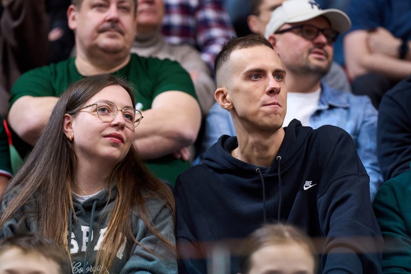 Śląsk Wrocław wygrał z Zastalem w Orbicie. Zdjęcia kibic&oacute;w