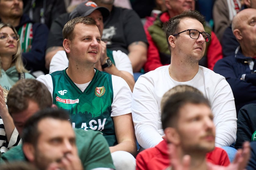 Śląsk Wrocław wygrał z Zastalem w Orbicie. Zdjęcia kibic&oacute;w