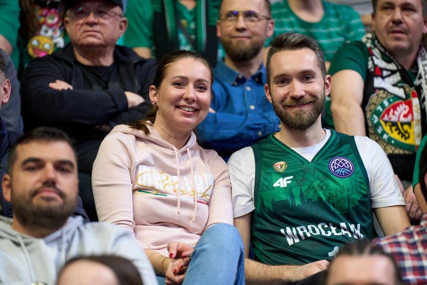 Śląsk Wrocław wygrał z Zastalem w Orbicie. Zdjęcia kibic&oacute;w