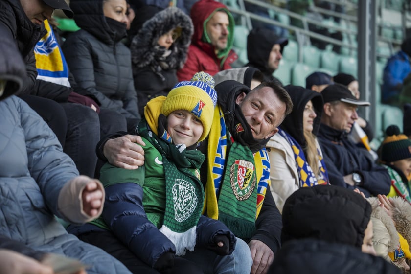 Zdjęcia kibiców z meczu Śląsk Wrocław - Motor Lublin, 5.04.2025 r.