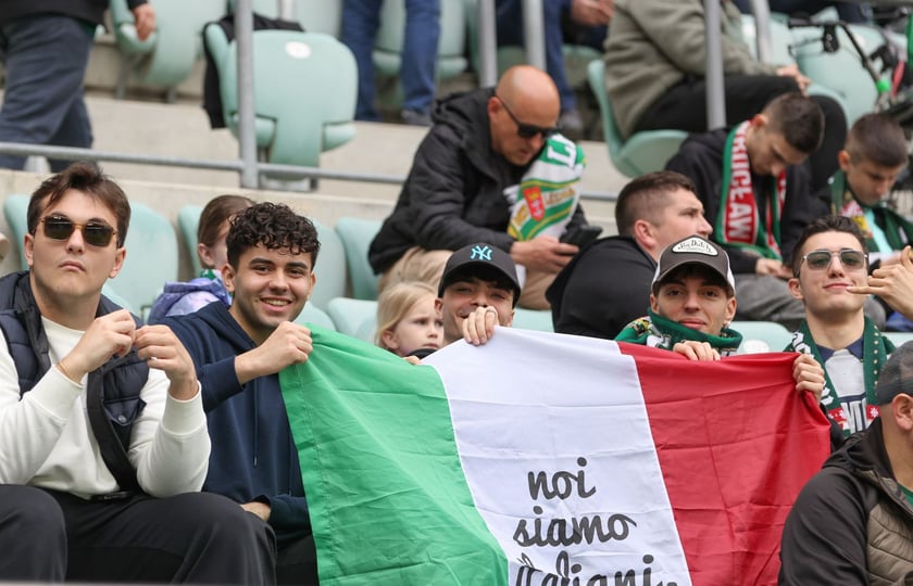 Na zdjęciach mecz Śląska Wrocław z GKS Katowice na Tarczyński Arenie w sobotę 19 kwietnia