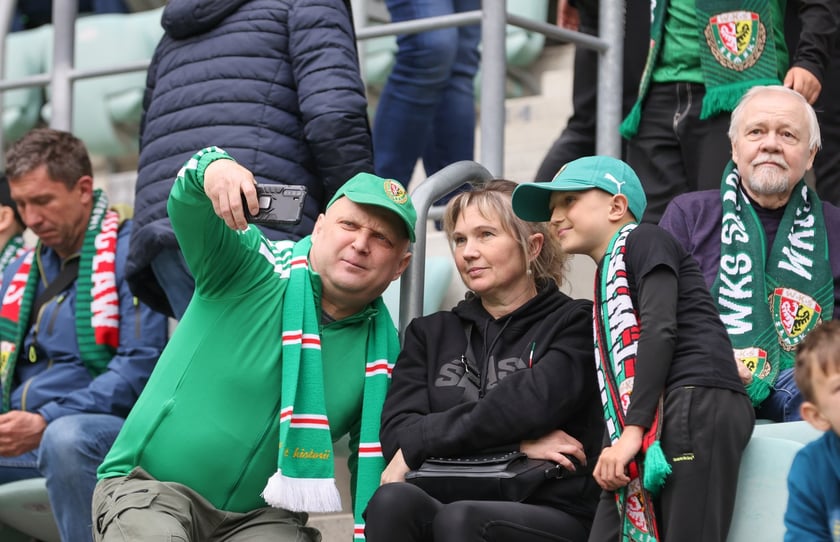Na zdjęciach mecz Śląska Wrocław z GKS Katowice na Tarczyński Arenie w sobotę 19 kwietnia