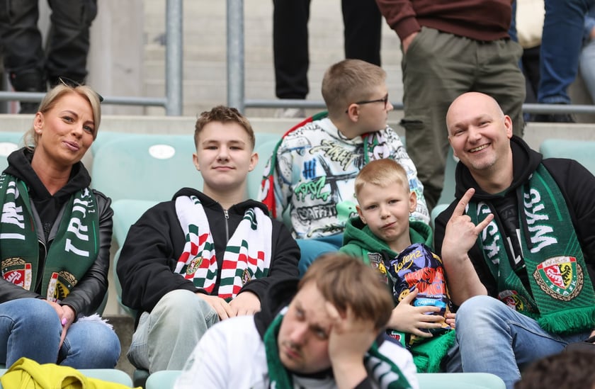 Na zdjęciach mecz Śląska Wrocław z GKS Katowice na Tarczyński Arenie w sobotę 19 kwietnia