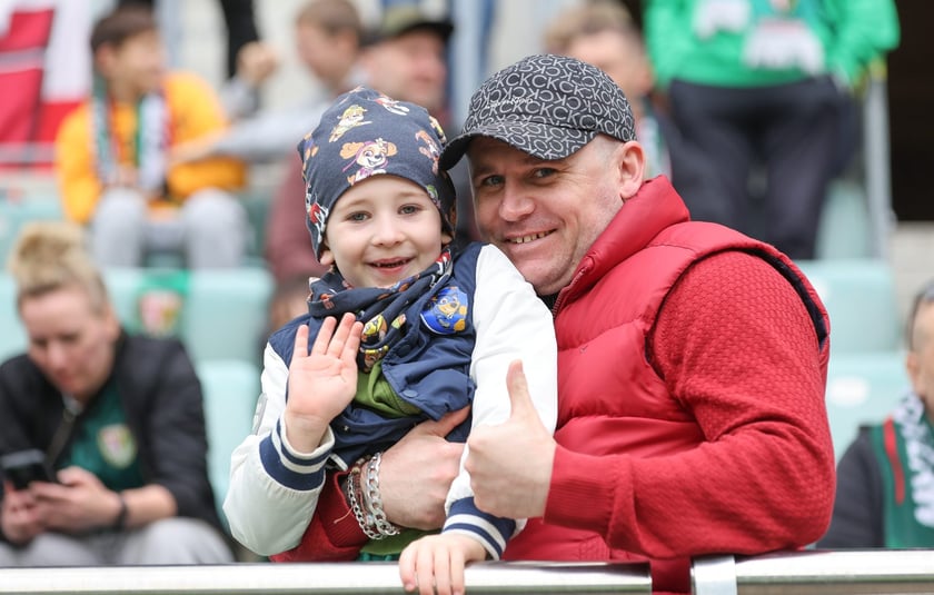 Na zdjęciach mecz Śląska Wrocław z GKS Katowice na Tarczyński Arenie w sobotę 19 kwietnia