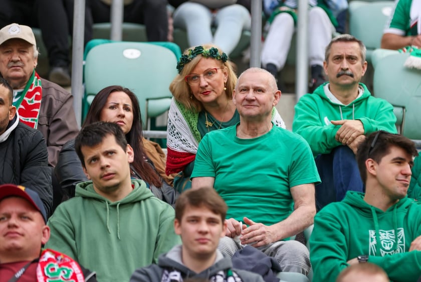 Na zdjęciach mecz Śląska Wrocław z GKS Katowice na Tarczyński Arenie w sobotę 19 kwietnia