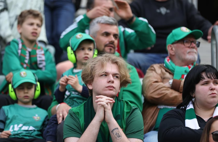 Na zdjęciach mecz Śląska Wrocław z GKS Katowice na Tarczyński Arenie w sobotę 19 kwietnia