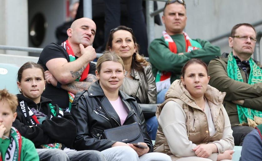 Na zdjęciach mecz Śląska Wrocław z GKS Katowice na Tarczyński Arenie w sobotę 19 kwietnia