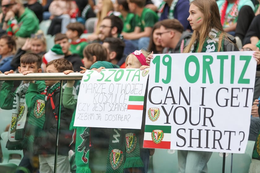 Na zdjęciach mecz Śląska Wrocław z GKS Katowice na Tarczyński Arenie w sobotę 19 kwietnia