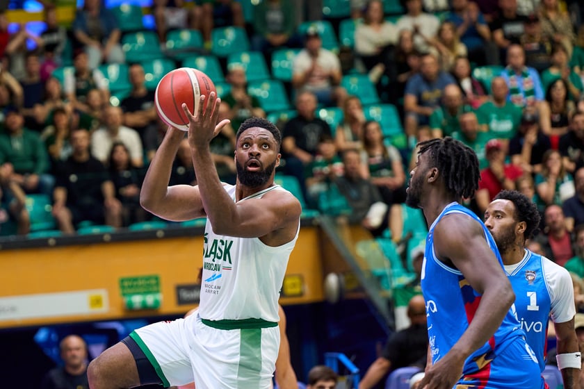 Śląsk pokonał Polski Cukier na początek długiego weekendu w Orlen Basket Lidze - zdjęcia