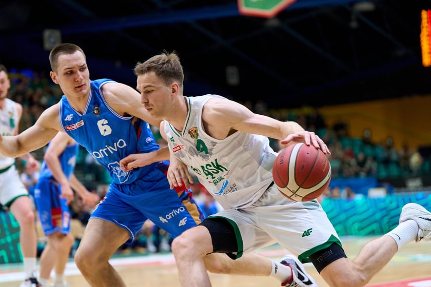 Śląsk pokonał Polski Cukier na początek długiego weekendu w Orlen Basket Lidze - zdjęcia