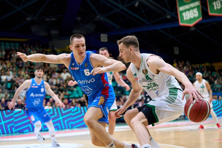 Śląsk pokonał Polski Cukier na początek długiego weekendu w Orlen Basket Lidze - zdjęcia
