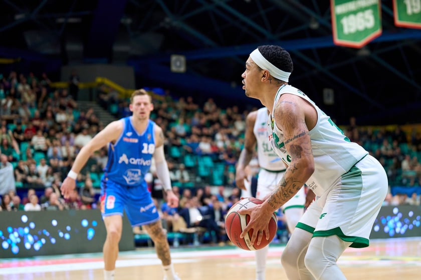 Śląsk pokonał Polski Cukier na początek długiego weekendu w Orlen Basket Lidze - zdjęcia