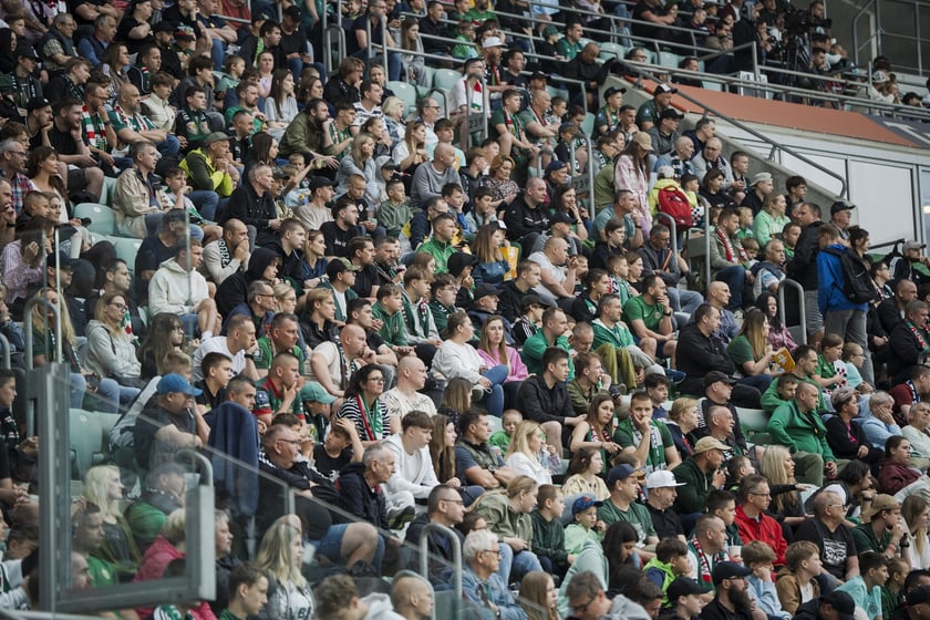 Śląsk Wrocław - Zagłębie Lubin (3 maja 2025) na Tarczyński Arenie
