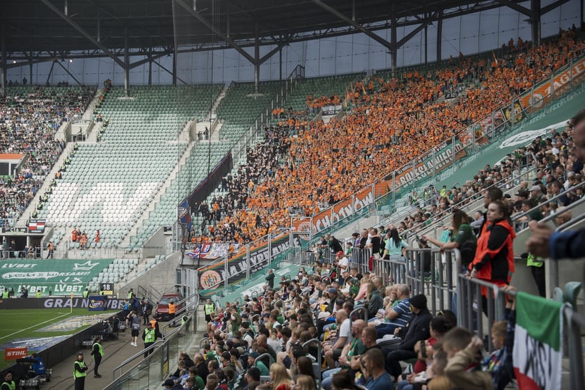 Śląsk Wrocław - Zagłębie Lubin (3 maja 2025) na Tarczyński Arenie