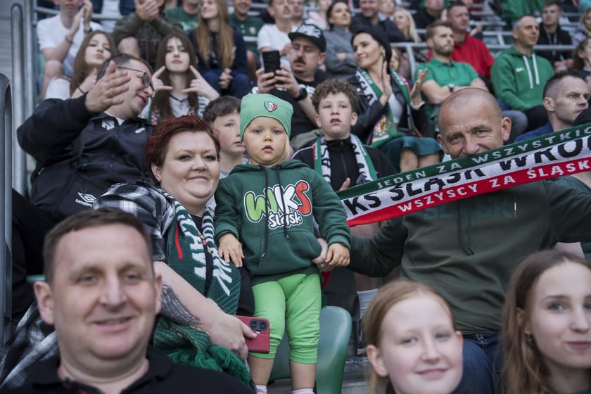 Śląsk Wrocław - Zagłębie Lubin (3 maja 2025) na Tarczyński Arenie