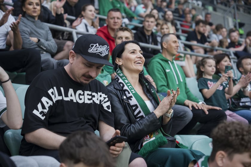 Śląsk Wrocław - Zagłębie Lubin (3 maja 2025) na Tarczyński Arenie