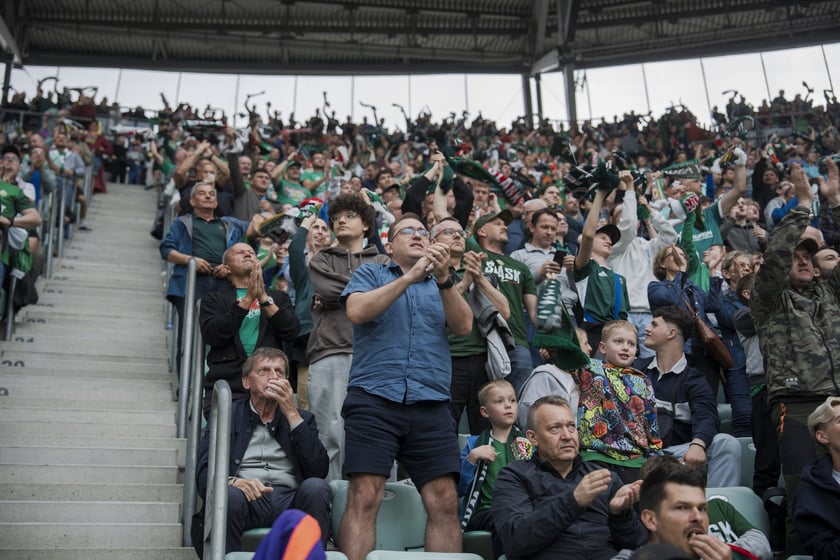 Śląsk Wrocław - Zagłębie Lubin (3 maja 2025) na Tarczyński Arenie