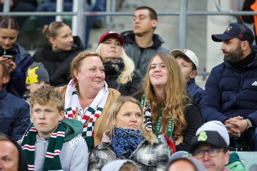 Kibice na meczu Śląska z Jagiellonią