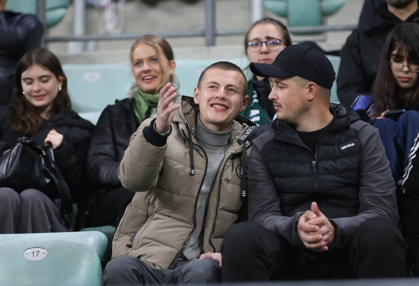 Kibice na meczu Śląska z Jagiellonią