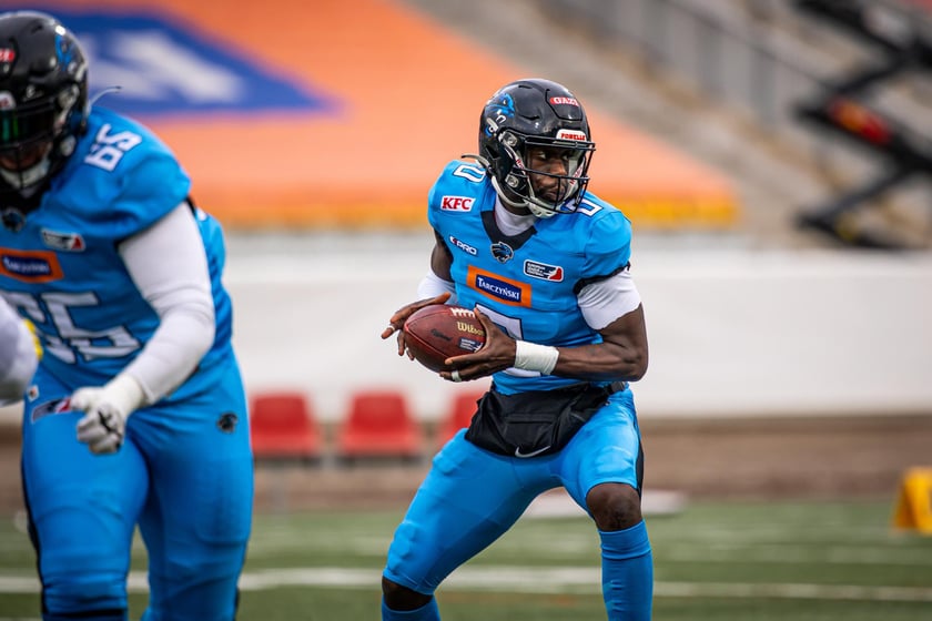 Panthers Wrocław pokonali Fehervar Enthroners 55:12 podczas pierwszego spotkania European League of Football 2025