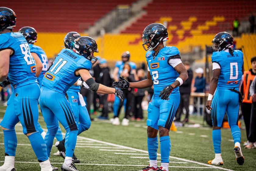 Panthers Wrocław pokonali Fehervar Enthroners 55:12 podczas pierwszego spotkania European League of Football 2025