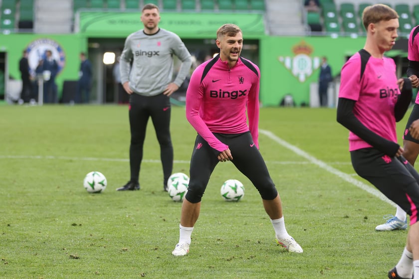 Trening Chelsea na stadionie we Wrocławiu. 27.05.2025