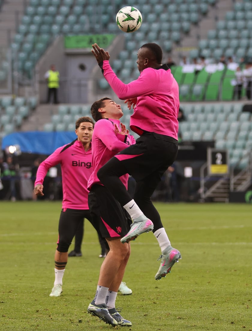 Trening Chelsea na stadionie we Wrocławiu. 27.05.2025