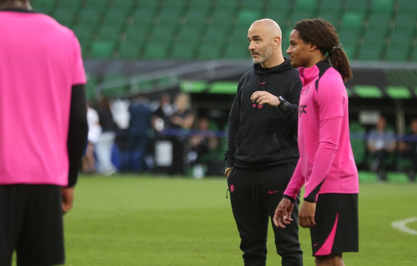 Trening Chelsea na stadionie we Wrocławiu. 27.05.2025