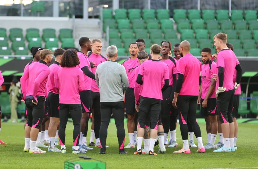 Trening Chelsea na stadionie we Wrocławiu. 27.05.2025