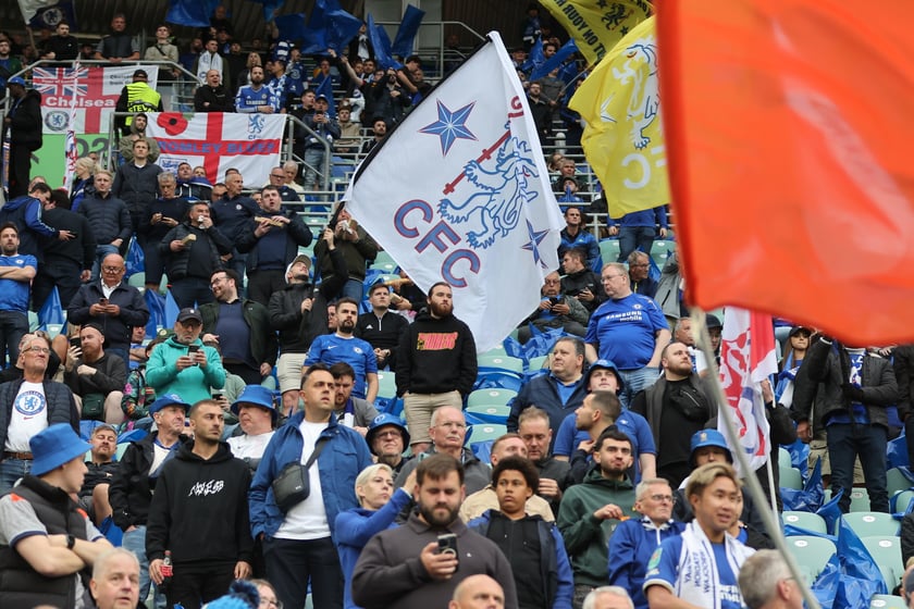 Finał Ligi Konferencji Chelsea F.C - Real Betis we Wrocławiu - zdjęcia kibiców