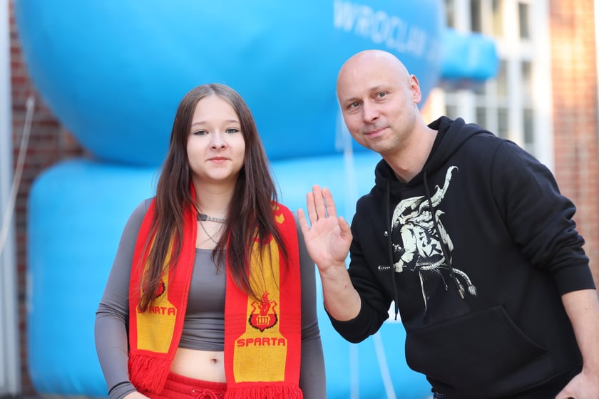 Kibice przed Stadionem Olimpijskim przed meczem Betard Sparta Wrocław - Włókniarz Częstochowa - 30 maja 2025 r.