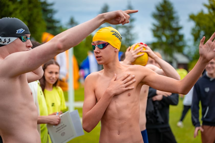 Zawody sportowe SwimPact na Gliniankach. Wrocław, 07.06.2025