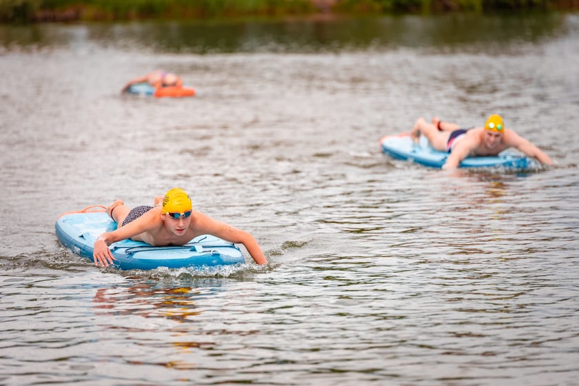 Zawody sportowe SwimPact na Gliniankach. Wrocław, 07.06.2025