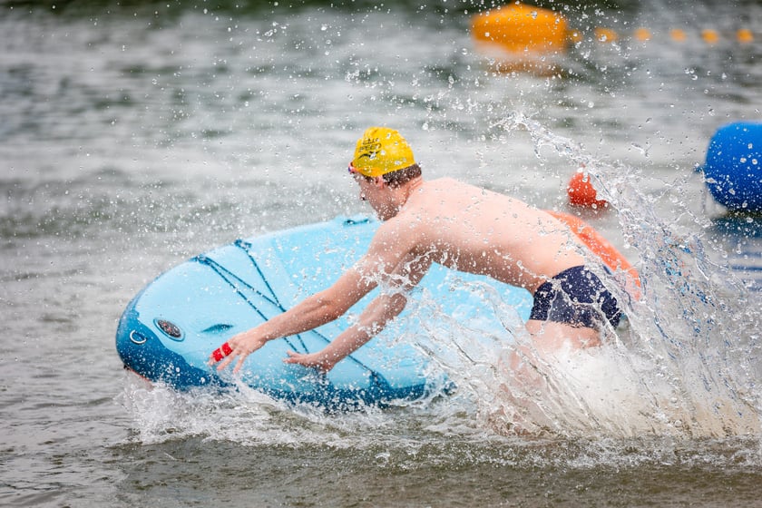 Zawody sportowe SwimPact na Gliniankach. Wrocław, 07.06.2025
